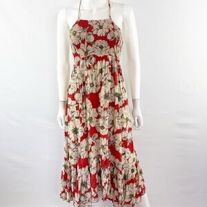 Free People, Heat Wave Printed Maxi Dress, Large